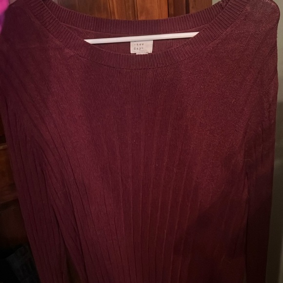 Target A New Day maroon sweater size XL - Picture 1 of 2